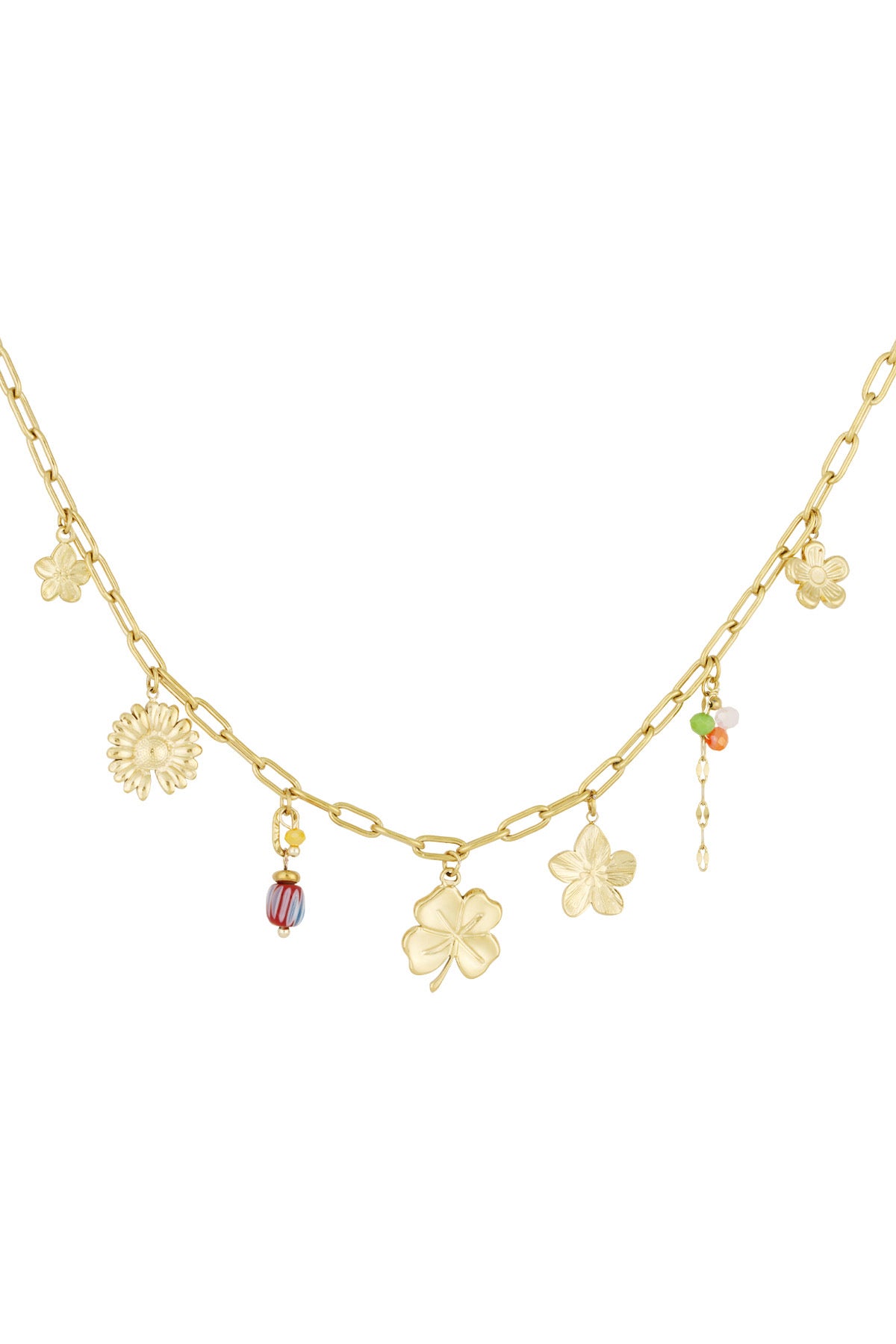 Ketting | Bedel Bloemig