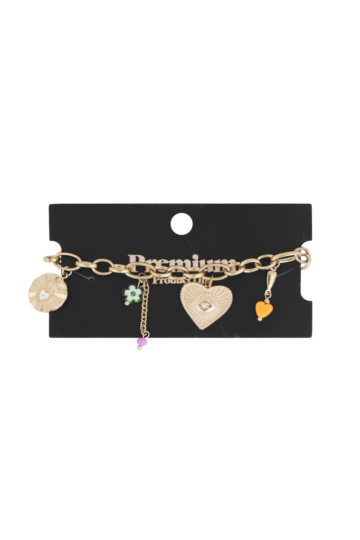 Bracelet Happy - Gold kleur