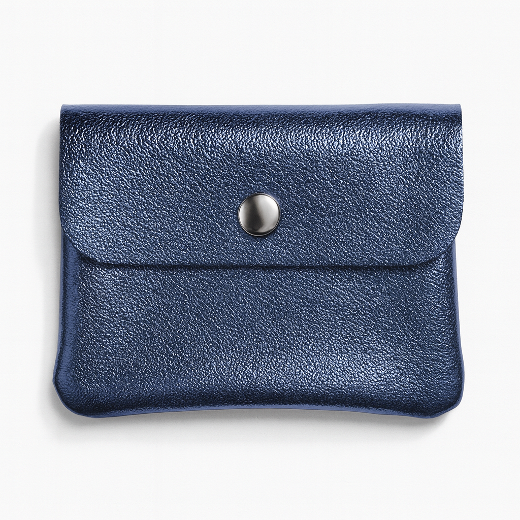 Mini portemonnee | Metallic lavendel