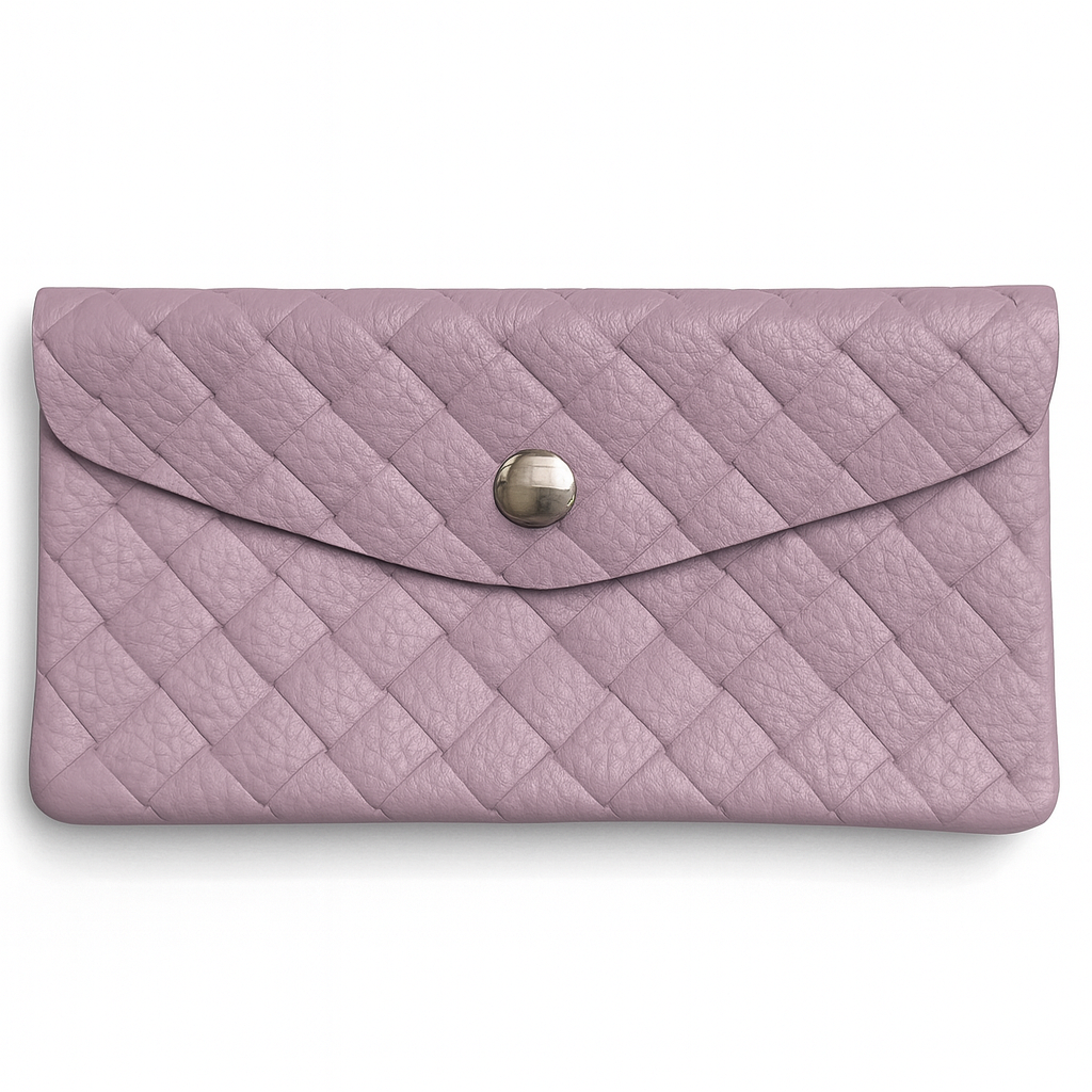 Maxi portemonnee | Weave lila
