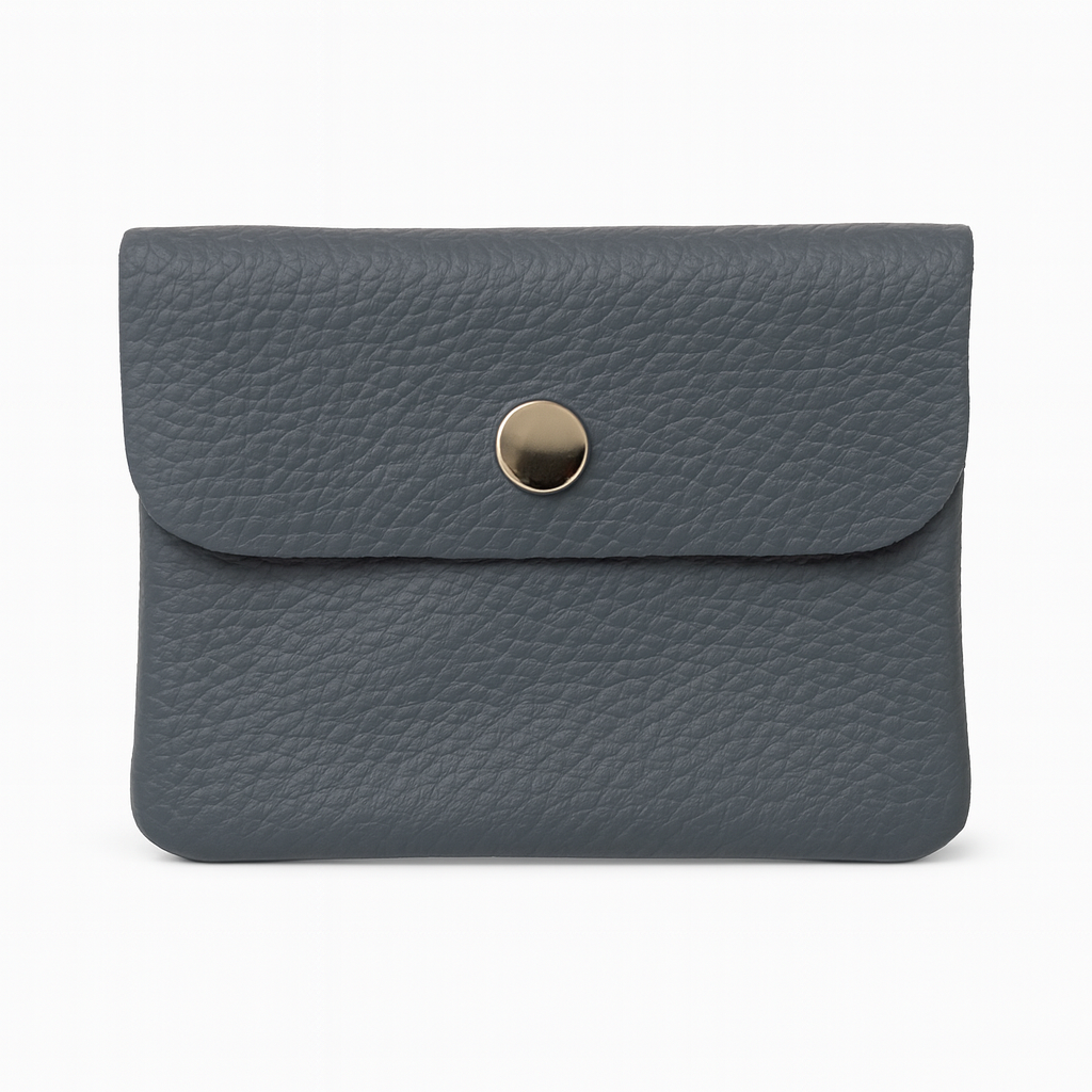 Mini portemonnee | Steel blue