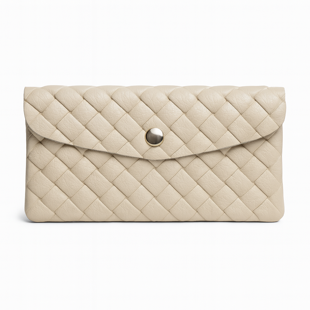 Maxi portemonnee | Weave linen