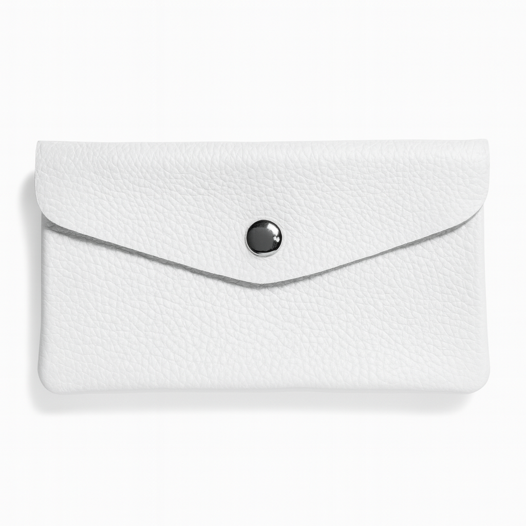 Maxi portemonnee | Parel wit