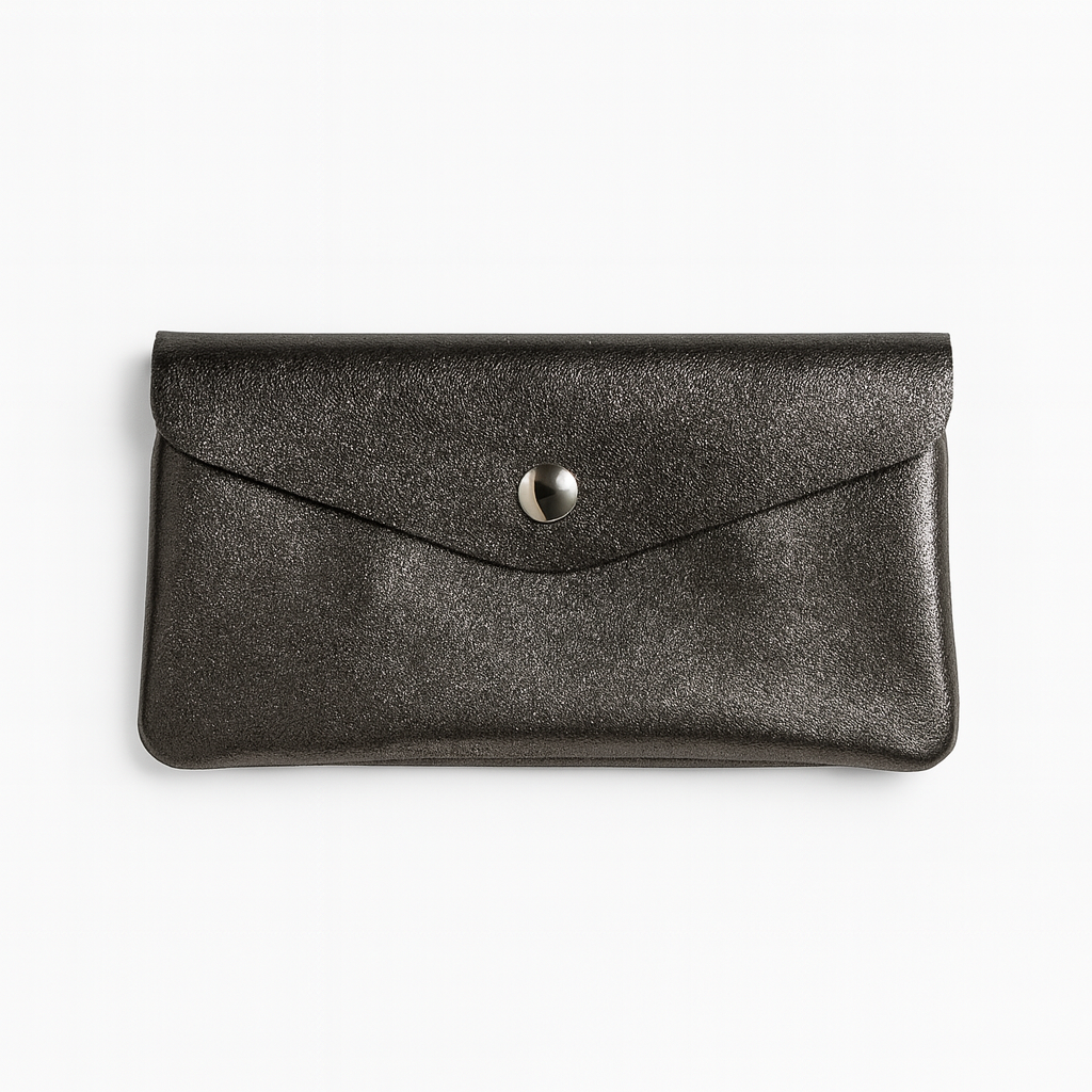 Maxi portemonnee | Metallic moonstone