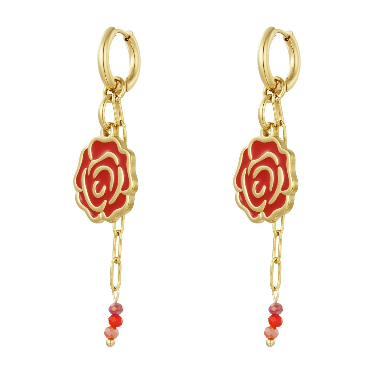 Oorbellen | Sweetheart rose