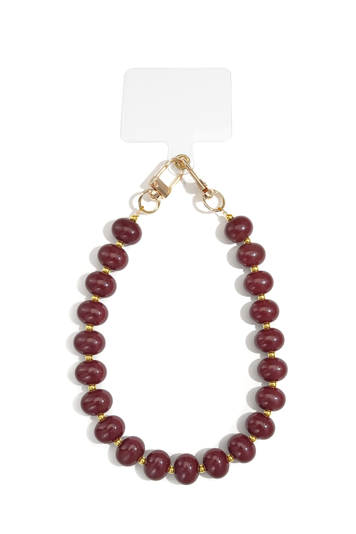 Telefoonkoordje | Swirl Beads