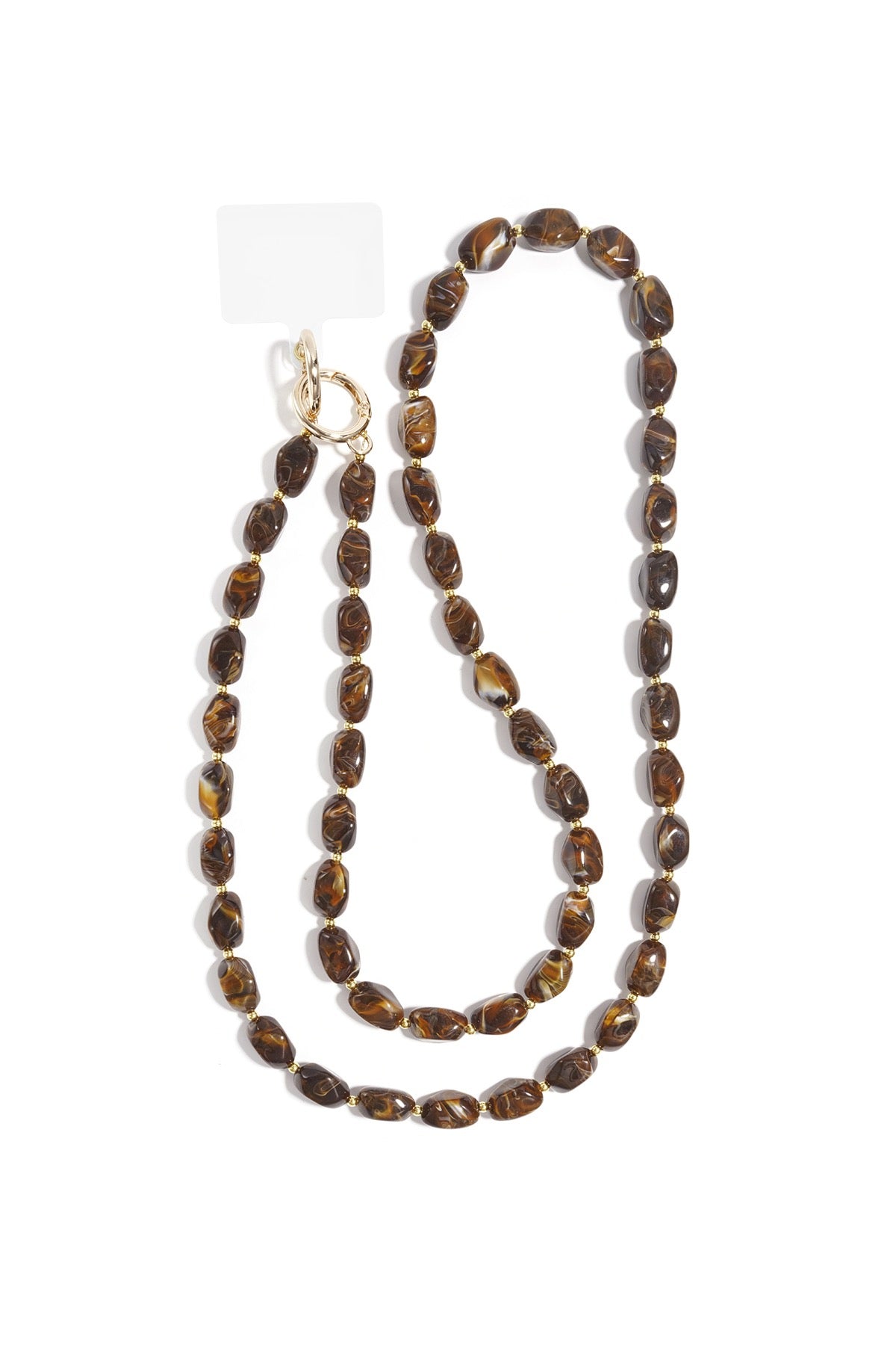 Telefoonkoord | Marble Beads