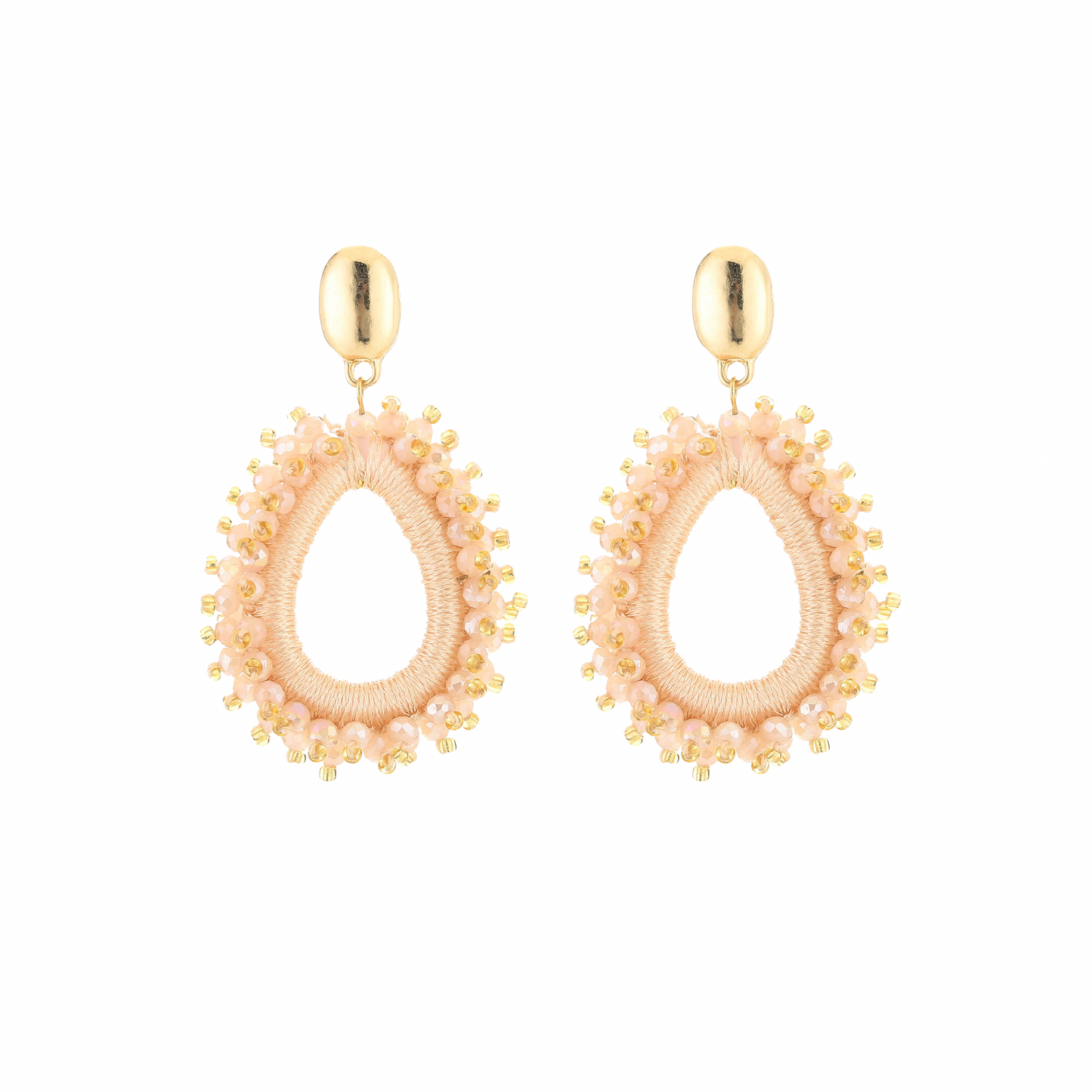 Oorbellen | Kraal druppel