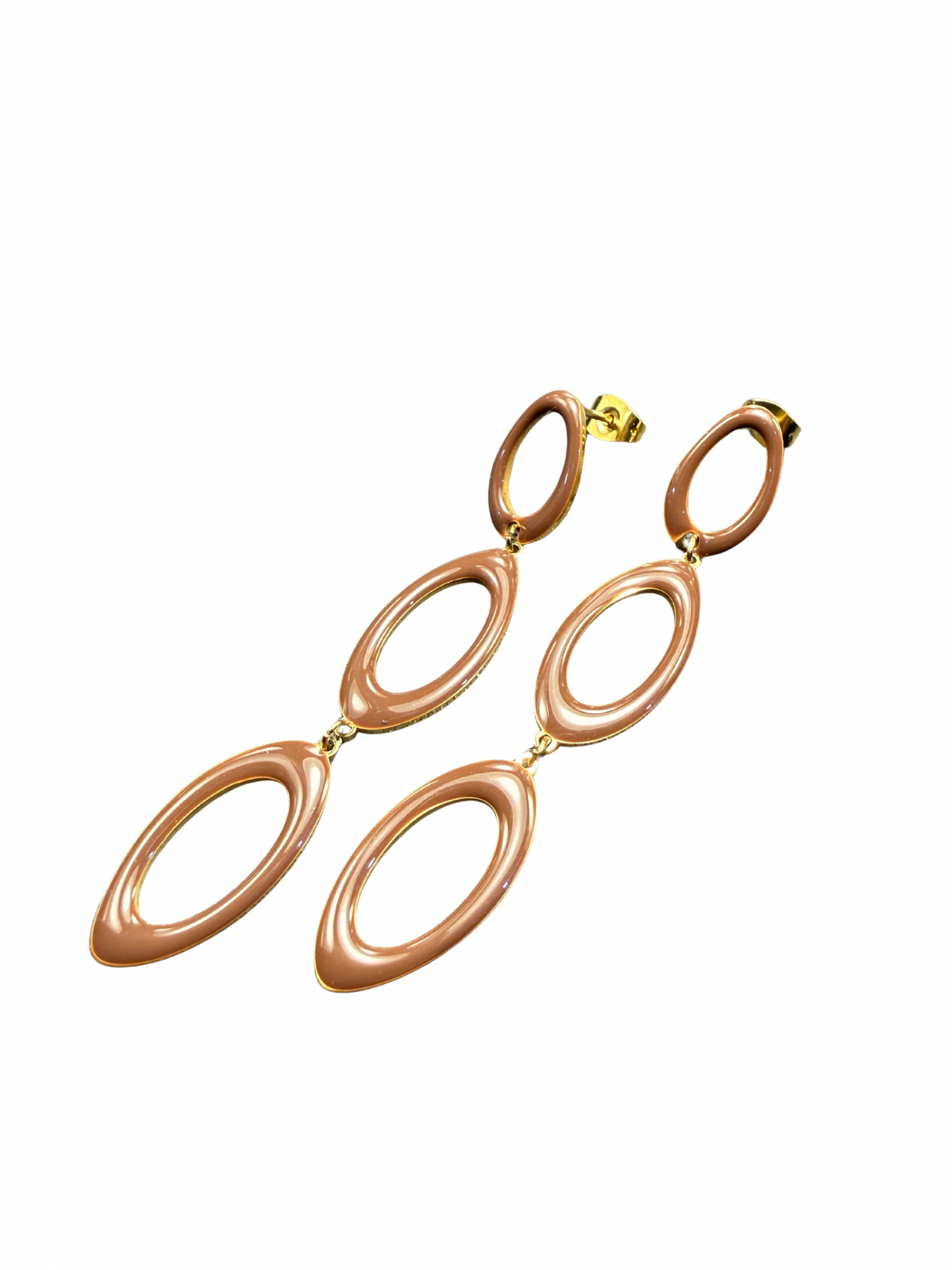 Oorbellen | Cirkel lang - Louxx the brand