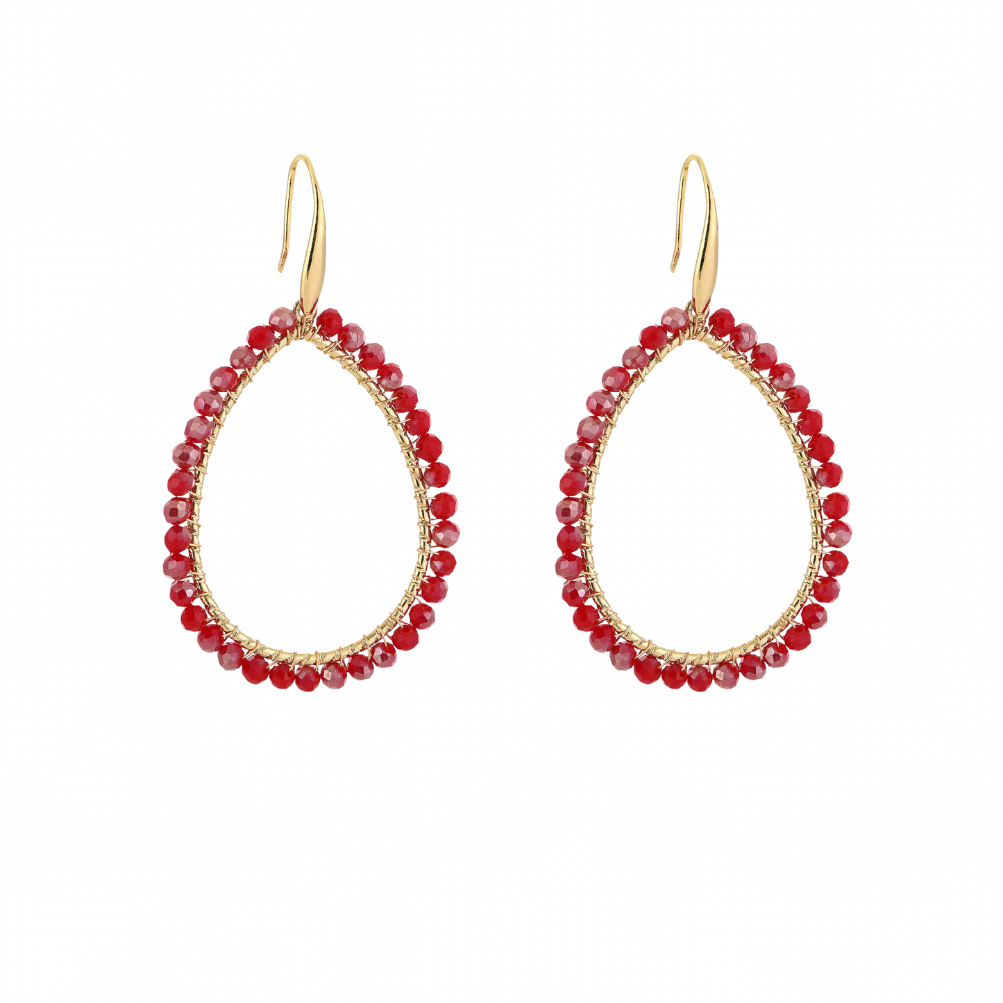 Oorbellen | Kralen druppel