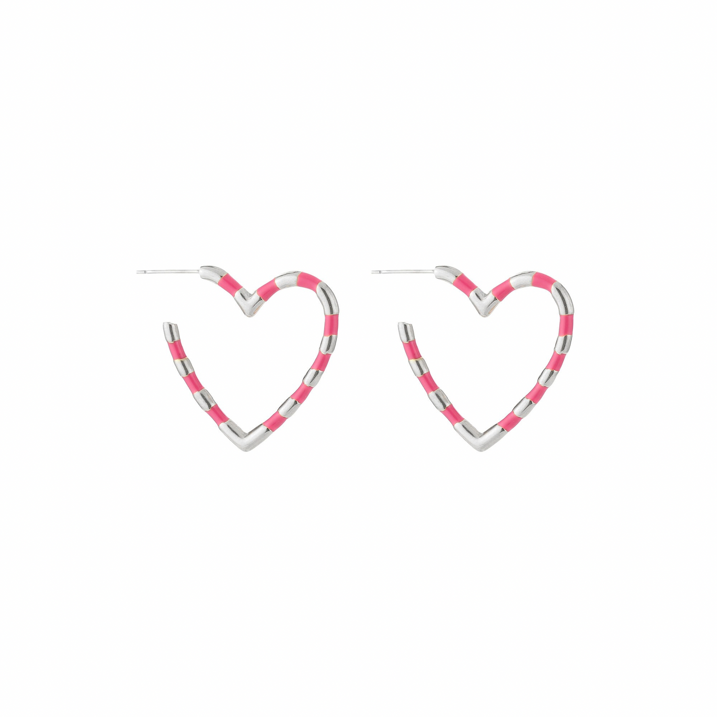 Oorbellen | Kleur hart