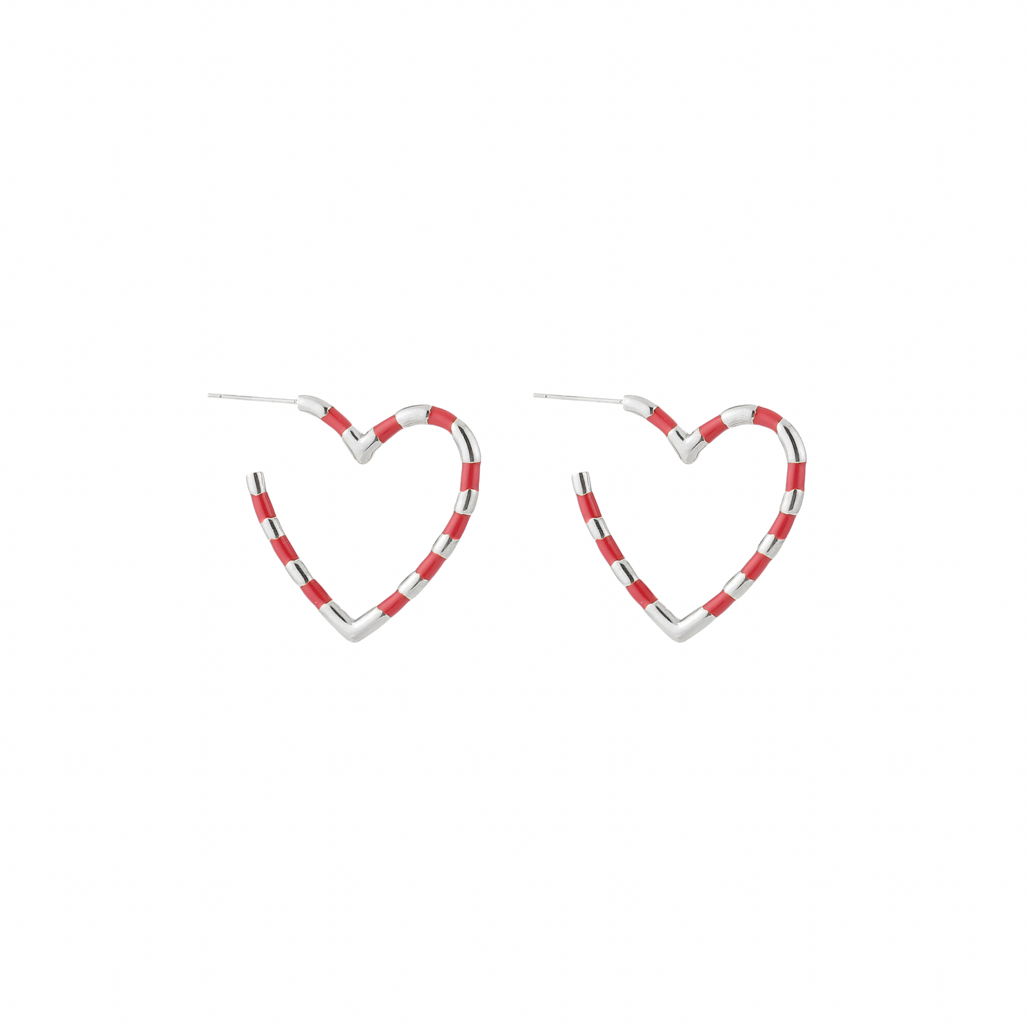 Oorbellen | Kleur hart