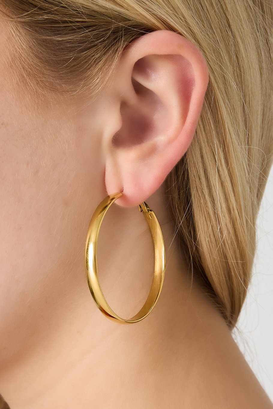 Oorbellen | Hoop thick medium