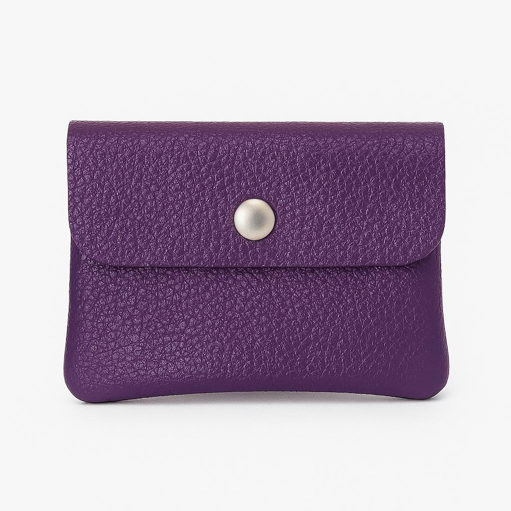 Mini portemonnee | Aubergine