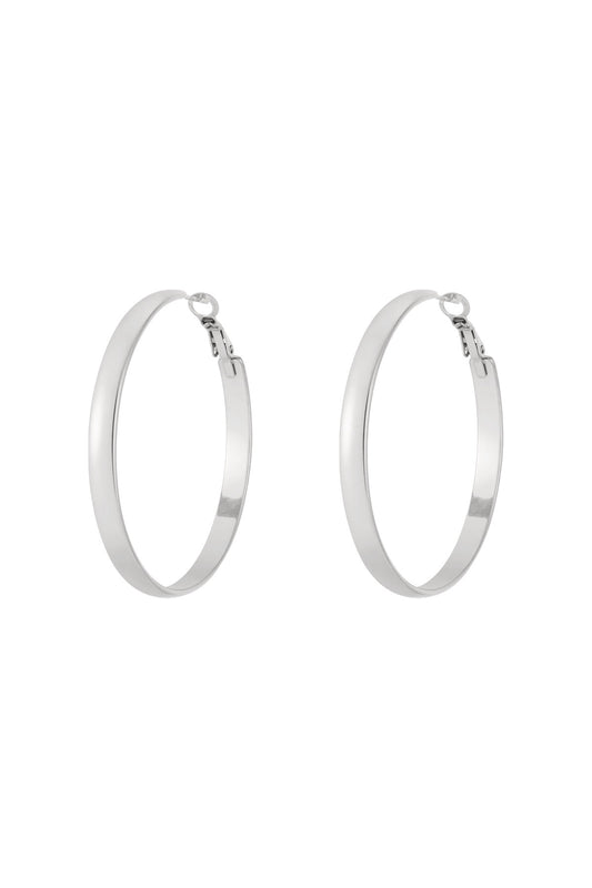 Oorbellen | Hoop thick medium