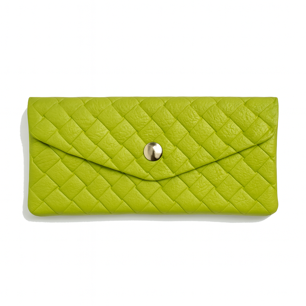 Maxi portemonnee | Weave matcha