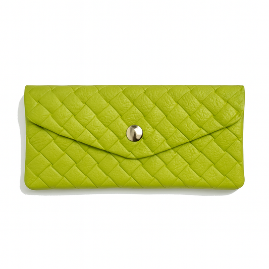 Maxi portemonnee | Weave matcha
