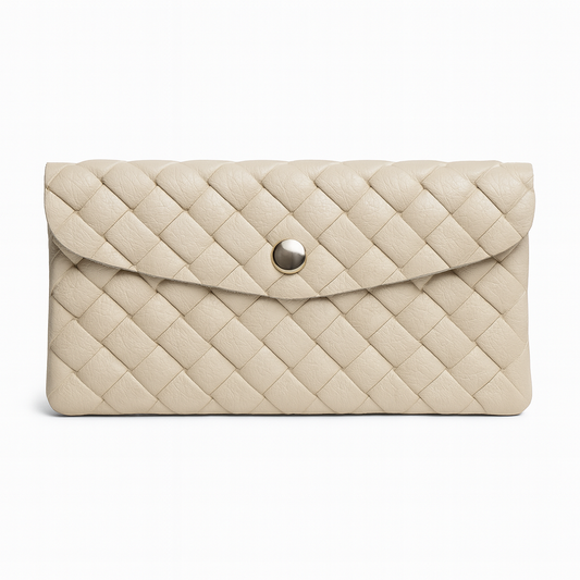 Maxi portemonnee | Weave linen