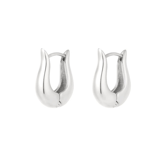 Oorbellen | Flow hoops - Louxx the brand