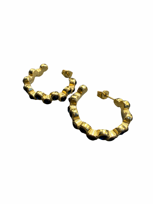 Oorbellen | Glitter hoop