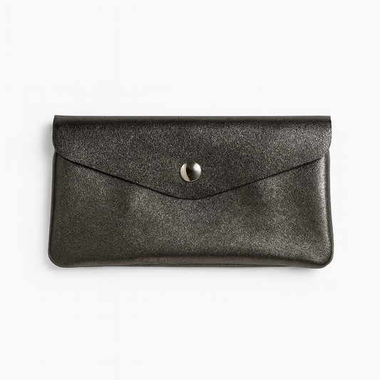 Maxi portemonnee | Metallic moonstone