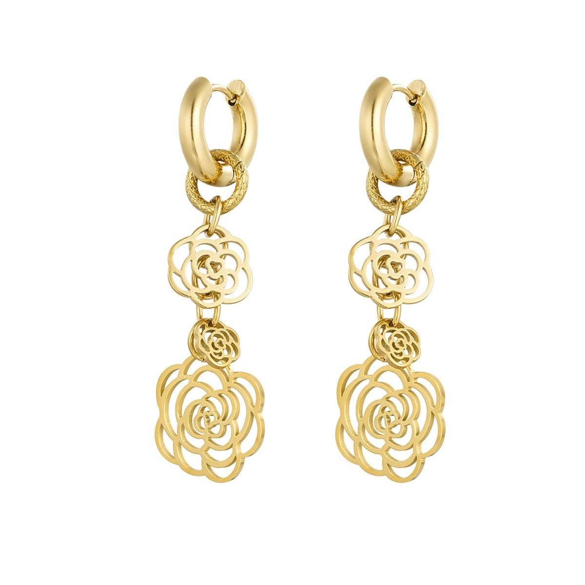 Oorbellen | Rose darling - Louxx the brand