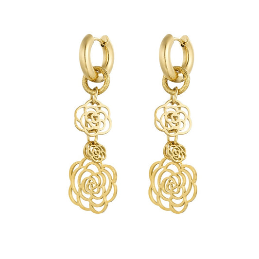 Oorbellen | Rose darling - Louxx the brand