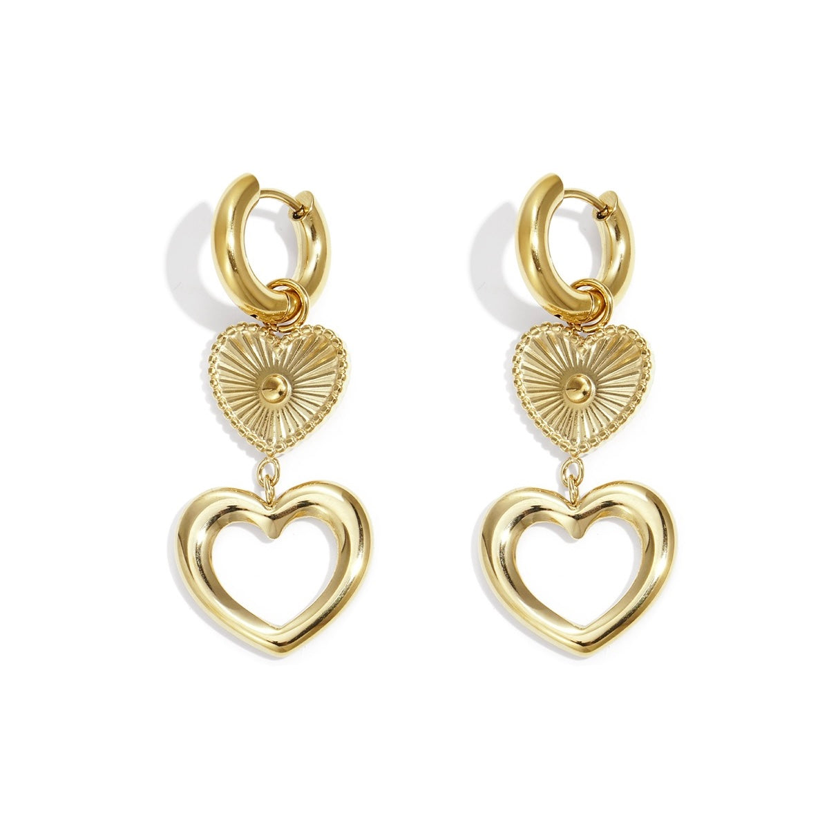 Oorbel | Hartjes - Louxx the brand