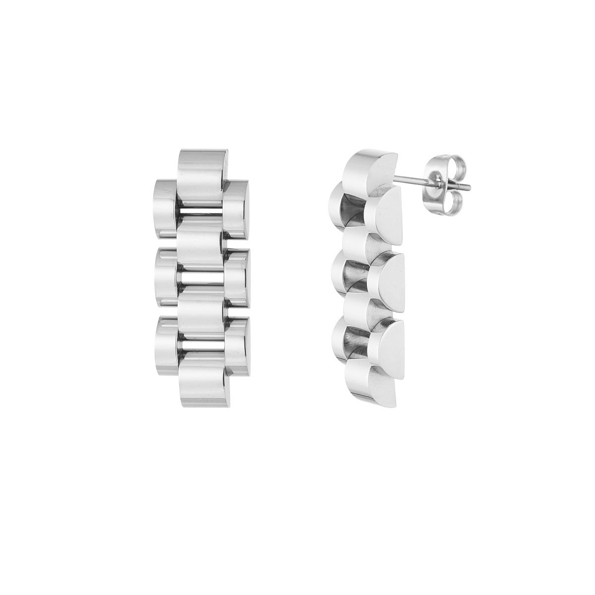 Oorbellen | Lange schakel