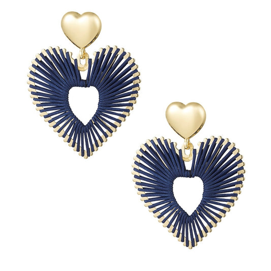 Oorbellen | Hart - Louxx the brand