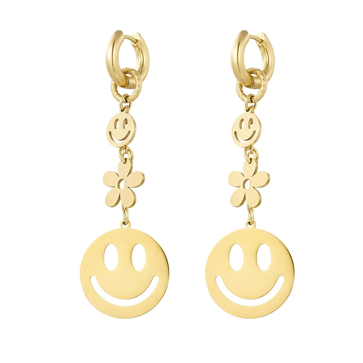 Oorbellen | Smiley - Louxx the brand