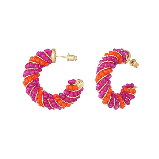 Oorbellen | Twisted grace - Louxx the brand