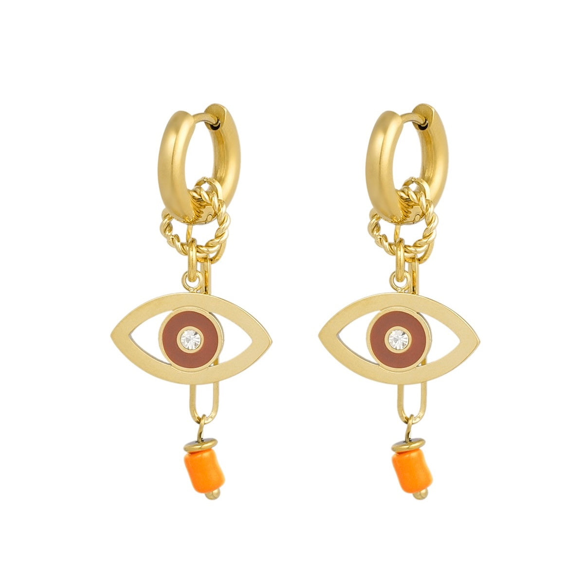 Oorbellen | Eye - Louxx the brand