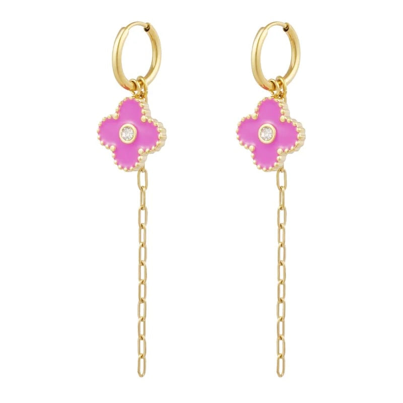 Oorbellen | Wonderful clover - Louxx the brand