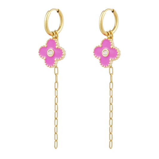 Oorbellen | Wonderful clover - Louxx the brand
