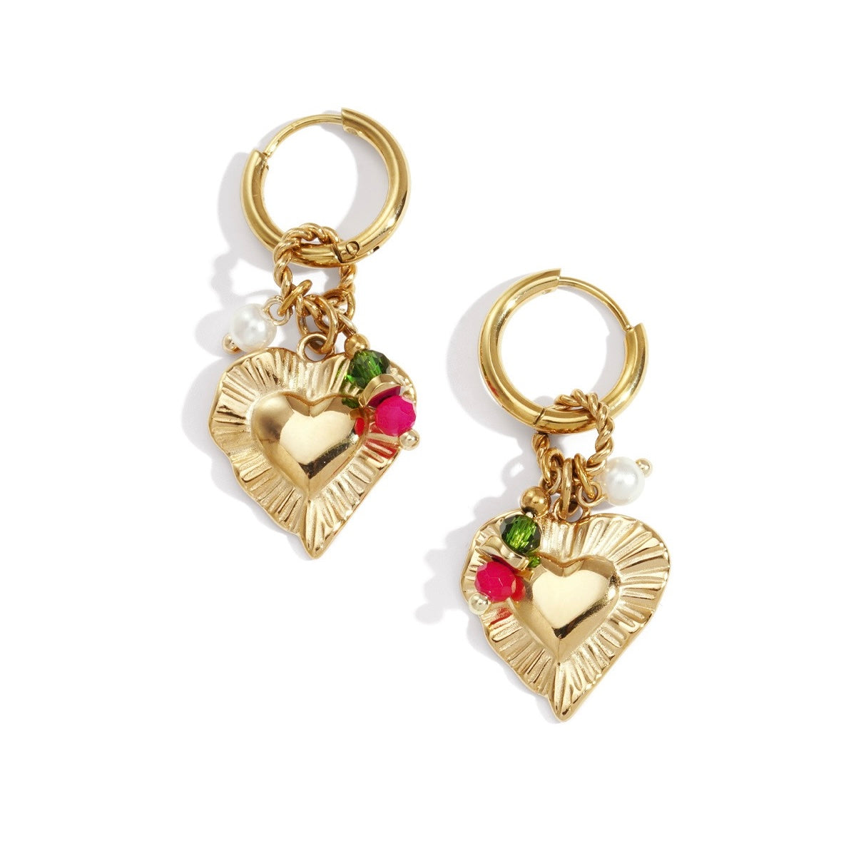 Oorbellen | Hart - Louxx the brand
