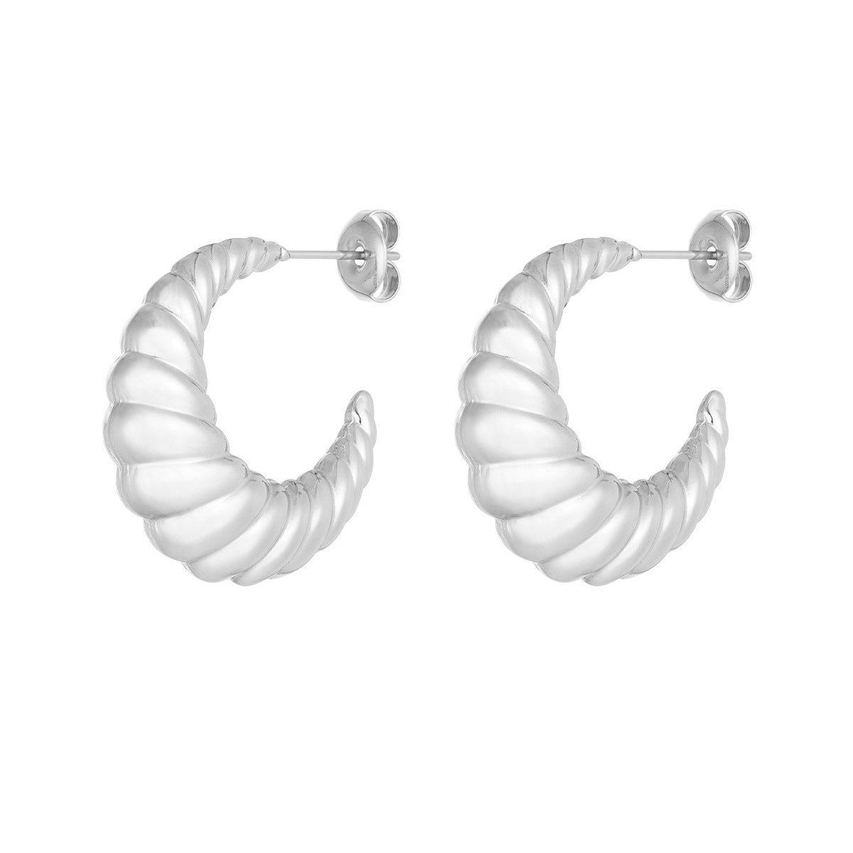 Oorbellen | Croissant - Louxx the brand