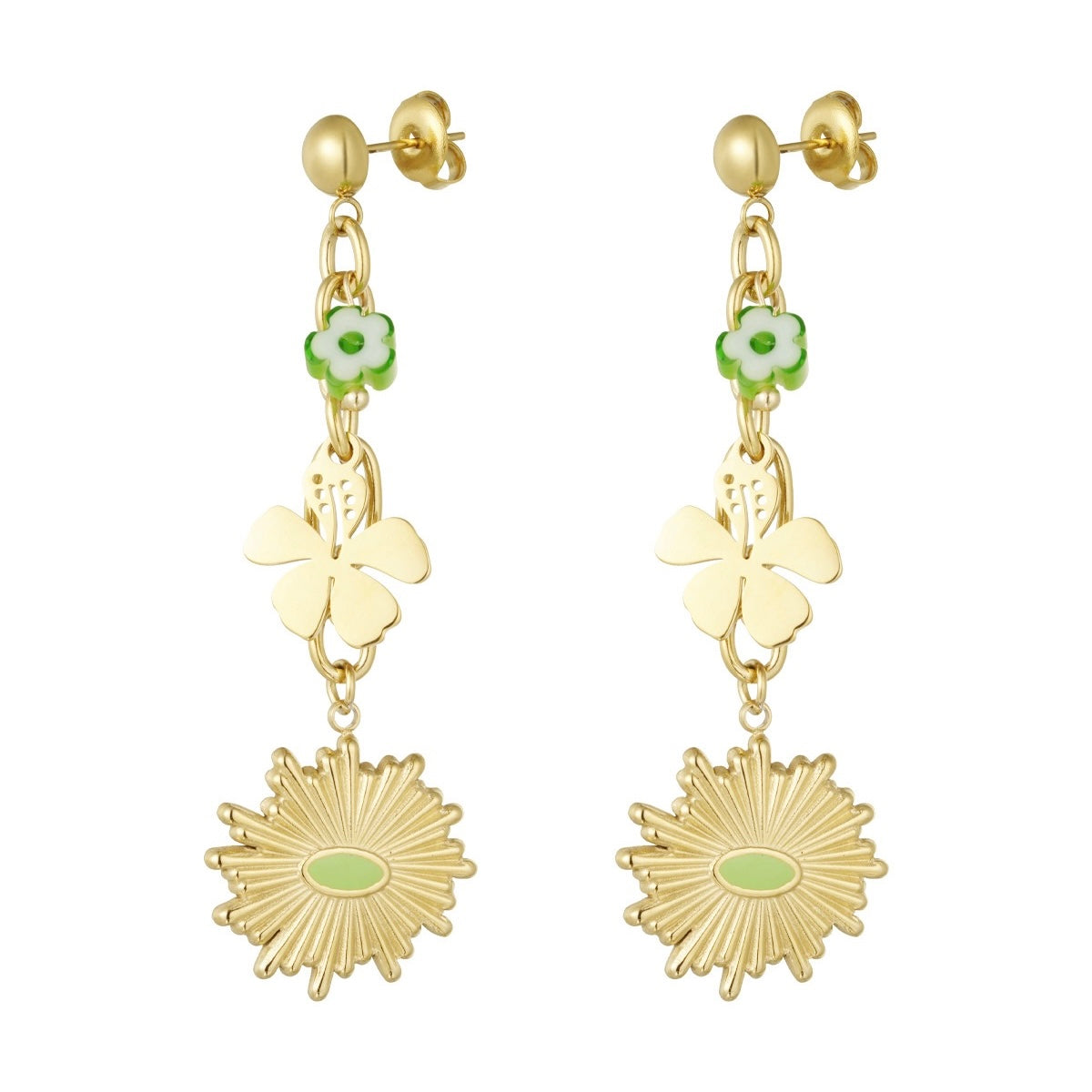 Oorbellen | Floral flawless - Louxx the brand