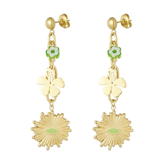 Oorbellen | Floral flawless - Louxx the brand
