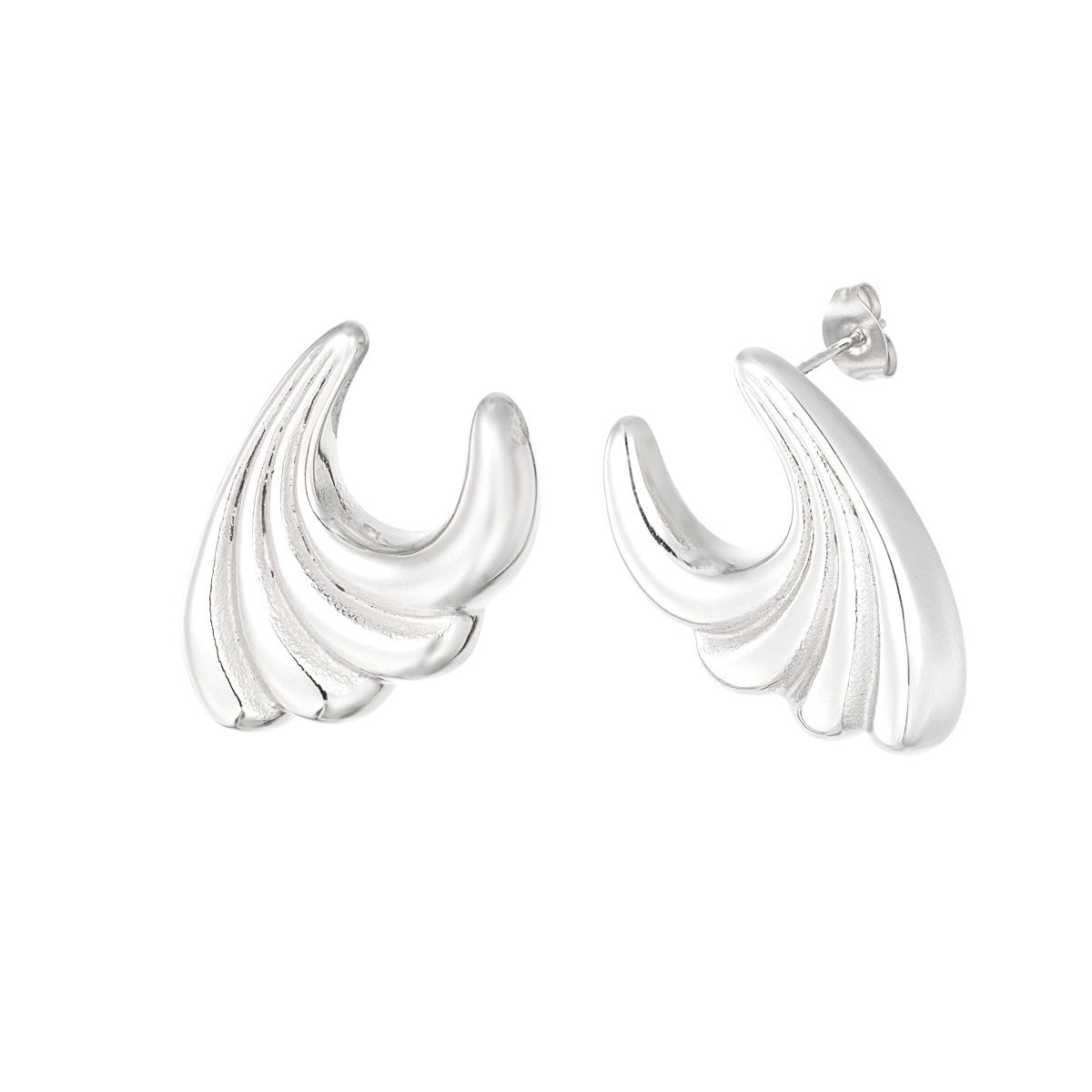 Oorbellen | Wavy wild small