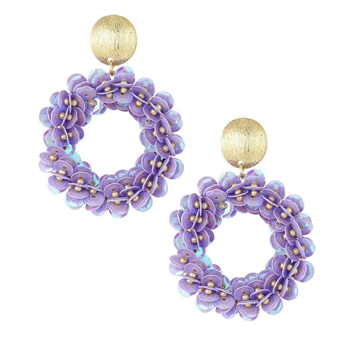 Oorbellen | Sequin spark