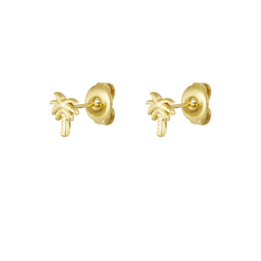 Oorbellen | Palmboom - Louxx the brand