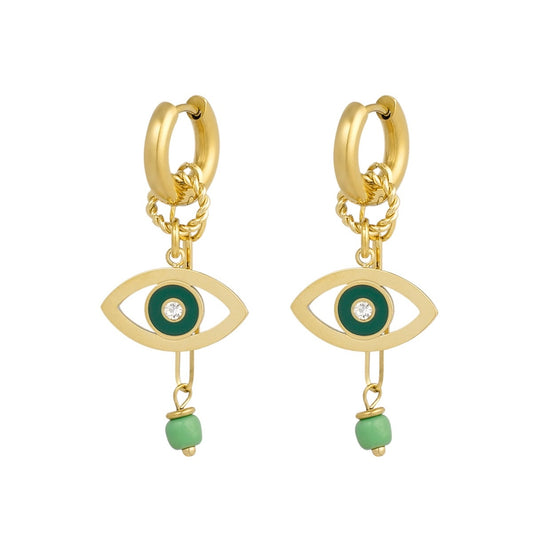 Oorbellen | Eye - Louxx the brand