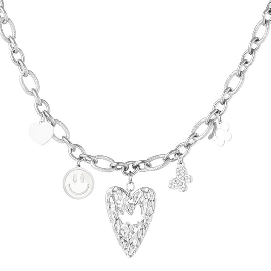 Ketting | Bedel charm parade - Louxx the brand