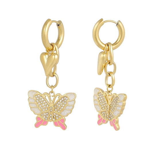 Oorbellen | Butterfly babe