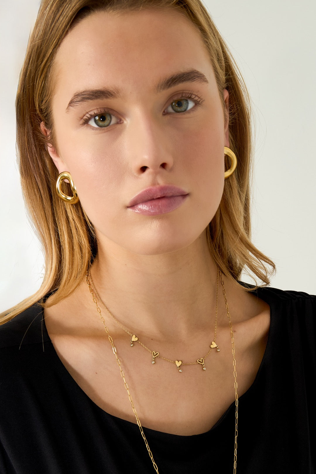 Ketting | Hartjes - Louxx the brand