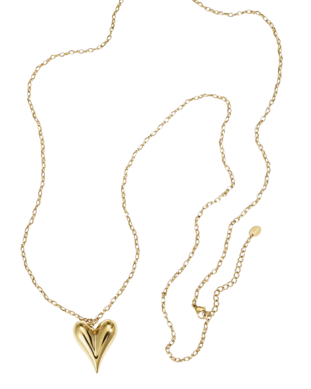 Ketting | Lang hart - Louxx the brand