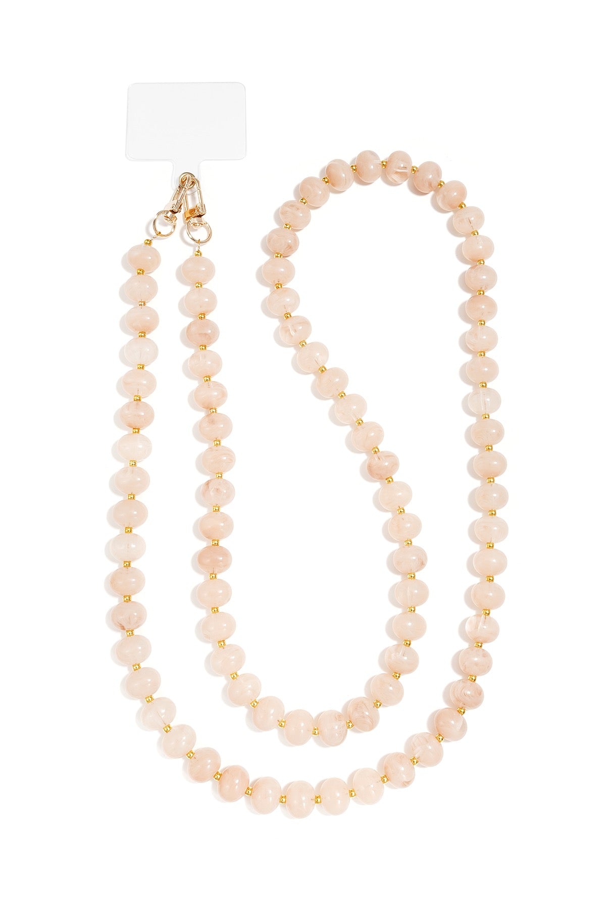 Telefoonkoord | Swirl Beads