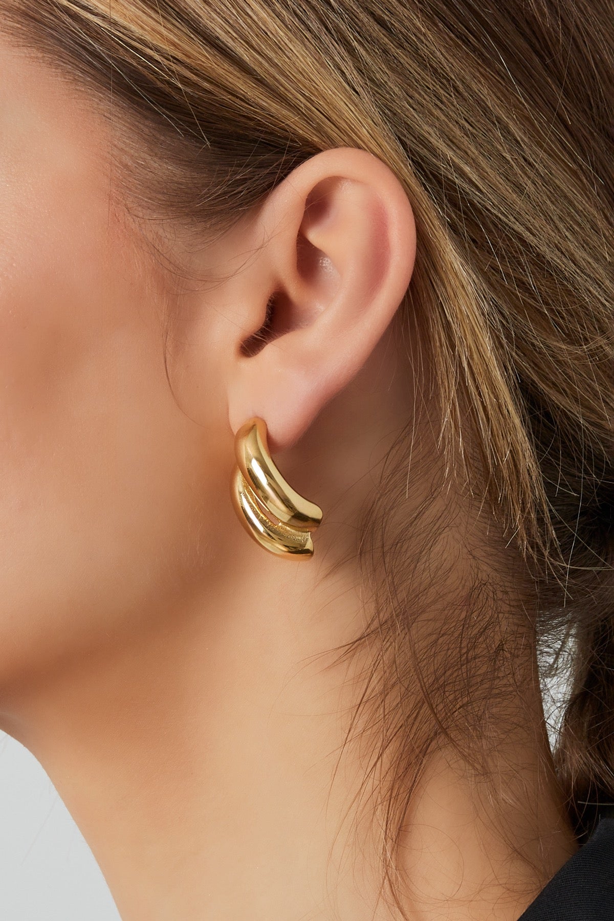 Oorbellen | Two stripes