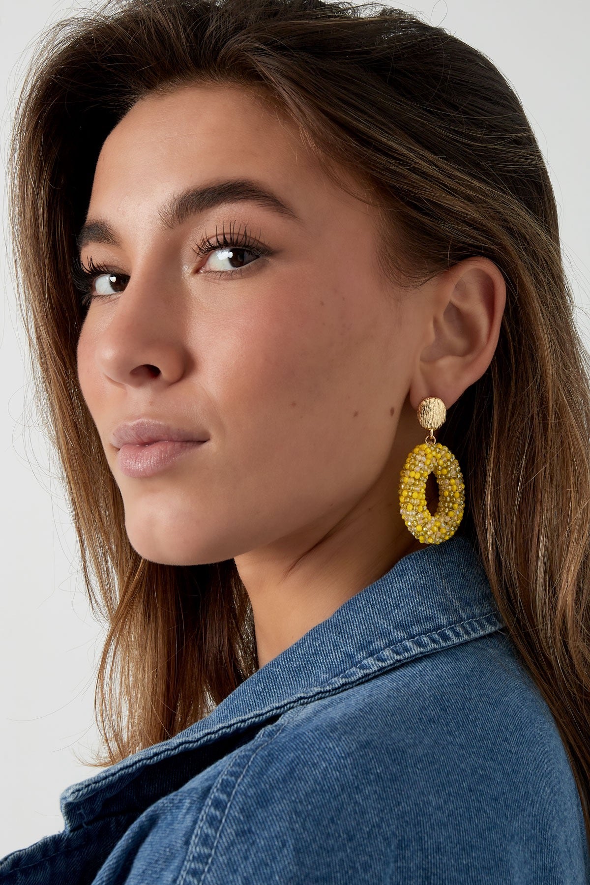 Oorbellen | Ovale discodip - Louxx the brand